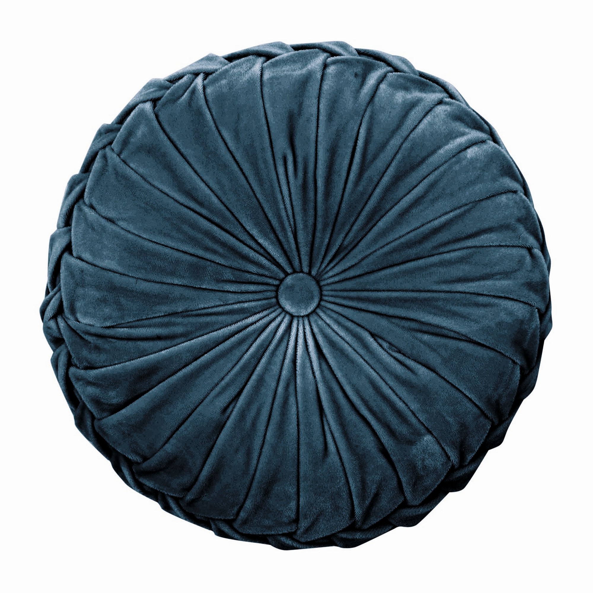 Blue hot sale circle pillow